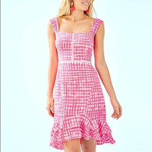 Lilly Pulitzer Avalyn Pink Dress 00 Feelin Beachy